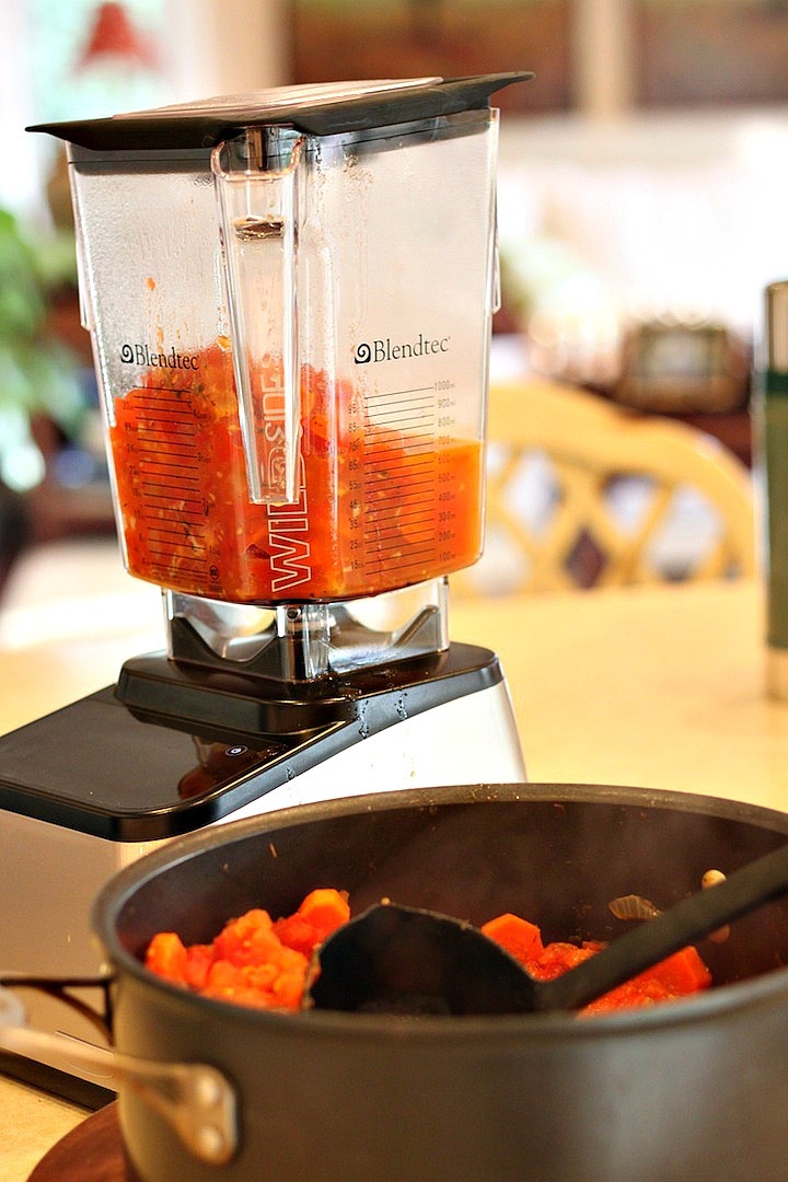 Creamy Carrot and Tomato Soup from The Organic Kitchen