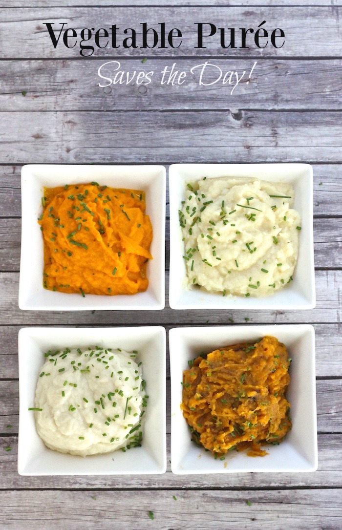 Vegetable Puree Saves the Day!  The Organic Kitchen Blog and Tutorials