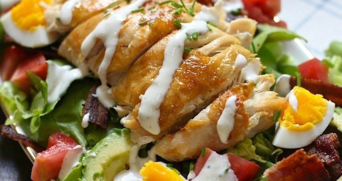 The Chicken Club Salad with Ranch! (Paleo/Whole30/Keto ...