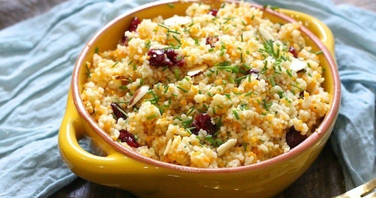 Jeweled Moroccan Couscous An Simple Aspect Dish The Greatest Barbecue Recipes