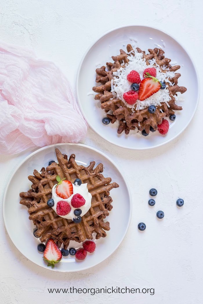 Guest Post: Mini Chocolate Waffles - PaleOMG