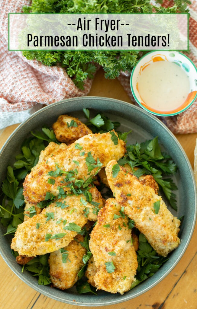 Air Fryer Parmesan Chicken Tenders